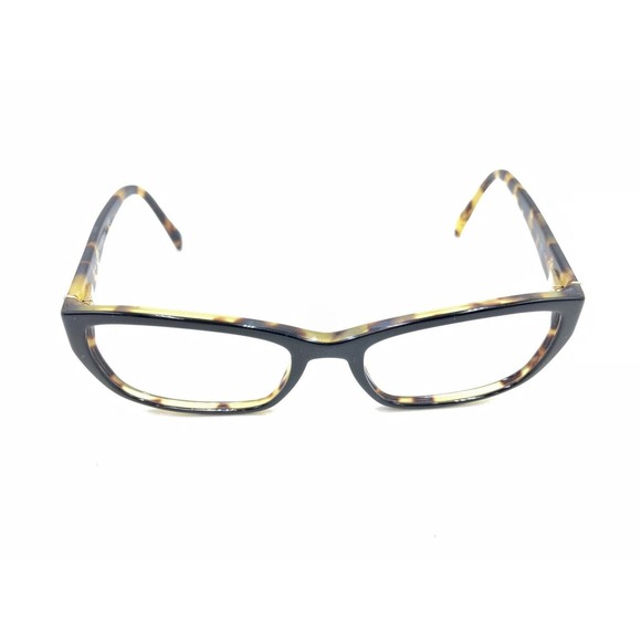 Prada VPR 18O NAI-1O1 Black Tortoise Brown Eyeglasses Frames 54-18 135 Italy - Picture 2 of 12